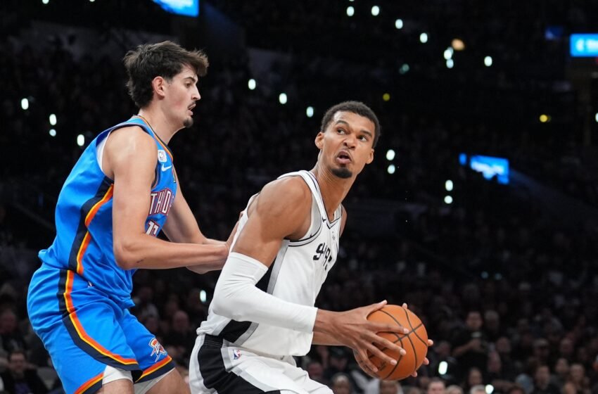  Aday Mara debuta en la NBA con una gran actuación ante Wembanyama