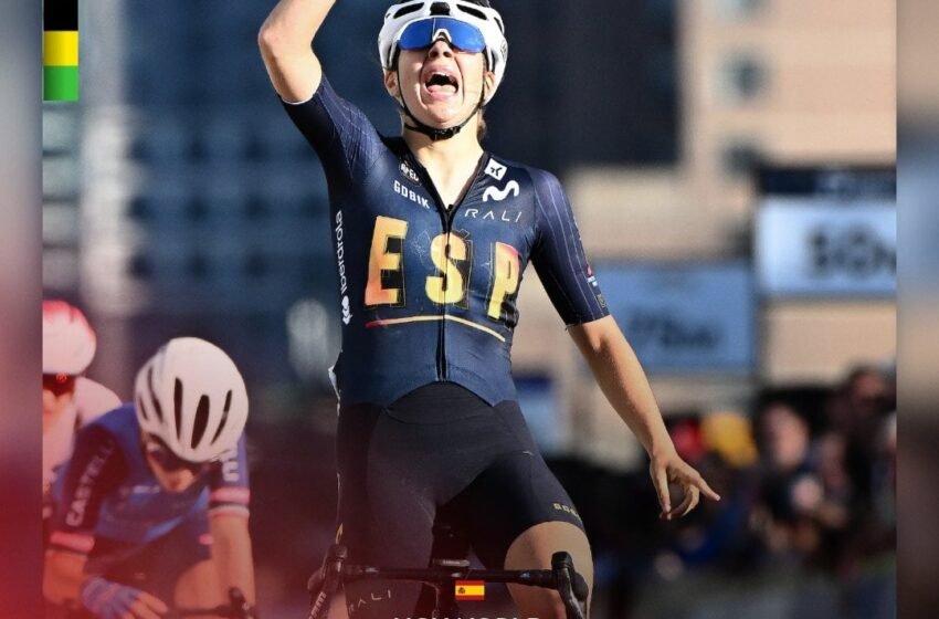  Alejandra Neira se proclama campeona del mundo júnior de ciclismo en ruta