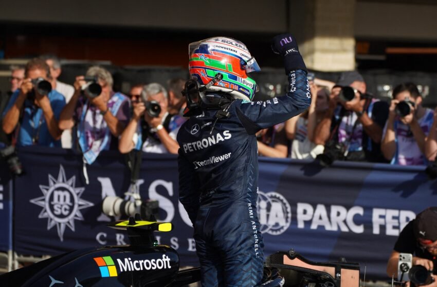  Antonelli no está para rodeos y se lleva la ‘pole’ del GP de EE UU