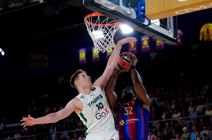  El Barcelona tira por la borda una victoria contra Zalgiris en el último cuarto