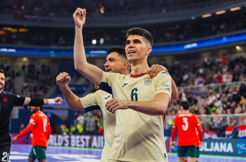  España se toma la revancha ante Portugal y alza su octavo Europeo de Fútbol Sala