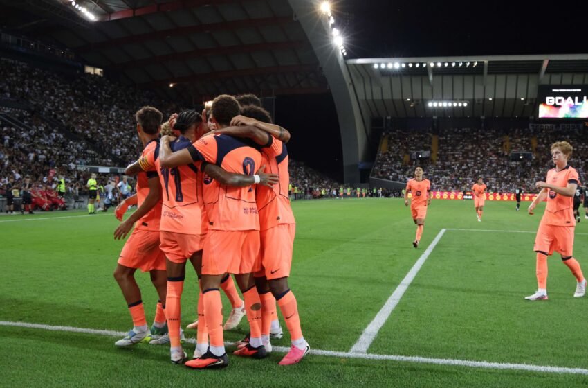  El Barcelona se impone al Nottingham Forest pero cae ante el Udinese en el triangular amistoso