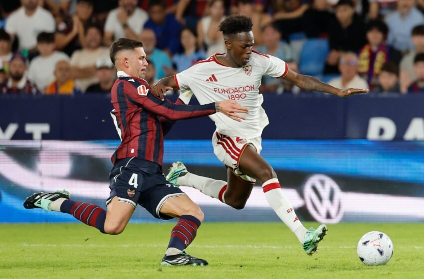  Angustioso empate del Levante ante un Sevilla superior
