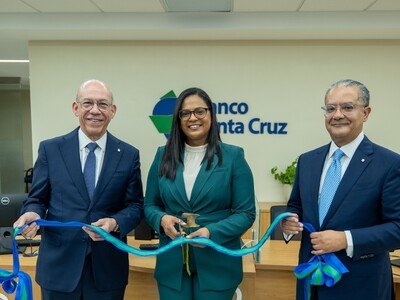  Banco Santa Cruz inaugura sucursal en Valverde