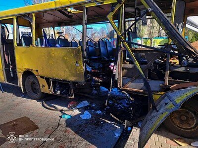  Tres muertos en ataque con drones contra un minibús en Ucrania