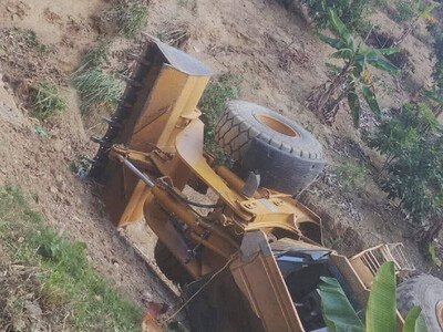  Deslizamiento de tierra en Espaillat causa muerte de operador