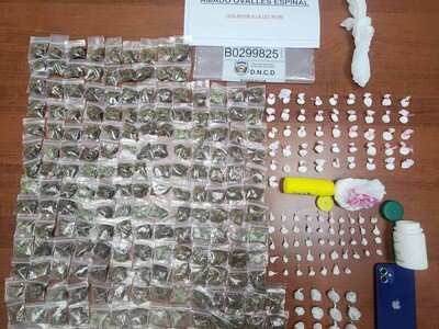  Detienen 63 personas y ocupan drogas en Santiago y Puerto Plata