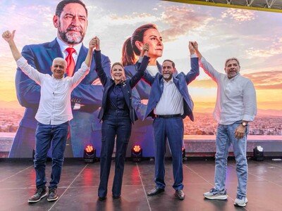  Eligio Jáquez apoya el proyecto presidencial de Carolina Mejía