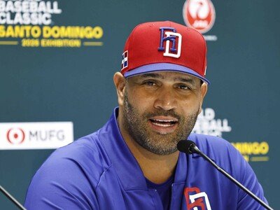  Pujols reafirma el objetivo de RD en el Clásico Mundial de Béisbol