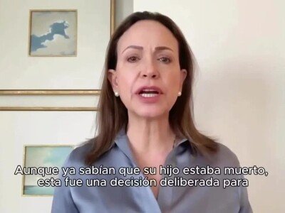  María Corina Machado exige liberación de presos políticos Venezuela