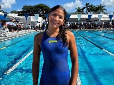  Santo Domingo 2026: Amores le da a RD plata en 50 m mariposa