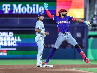  Tatis Jr. explica su "bat flip" en el Clásico Mundial de Béisbol