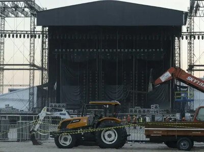  Trabajador que montaba estructura de concierto de Shakira muere