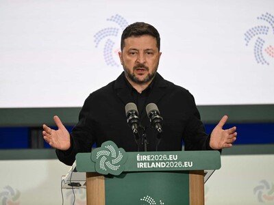  Volodímir Zelenski agradeció EE.UU. su apoyo en guerra contra Rusia